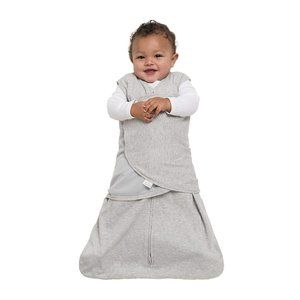 HALO Sleepsack 100% Cotton Swaddle, Gray, Small
